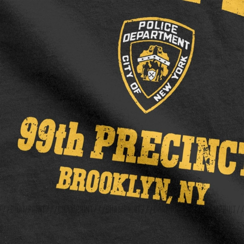 Футболка Brooklyn Nine Men хлопковая футболка с коротким рукавом и круглым вырезом |