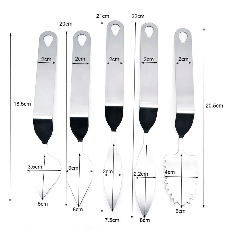 1 шт. нержавеющая сталь перо Листья Форма шоколадная форма-нож для кекса мусса