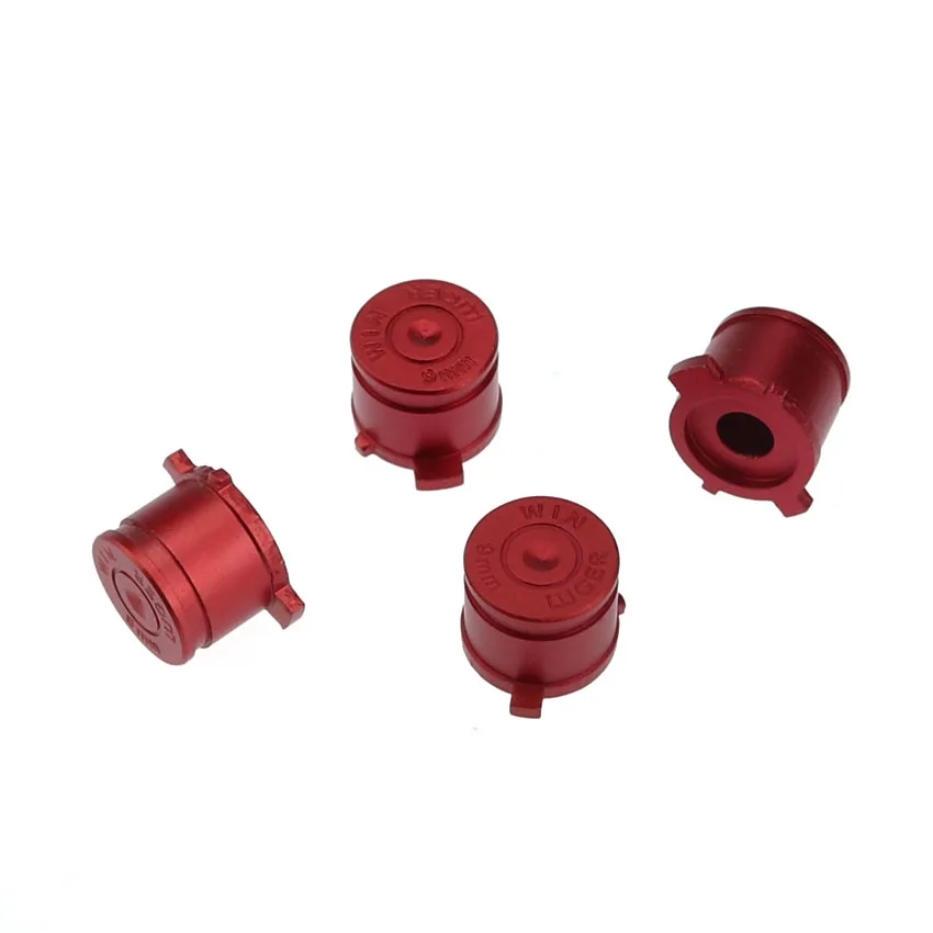 YuXi 4 шт./компл. алюминиевые металлические пуговицы в виде пуль замена ремонта для