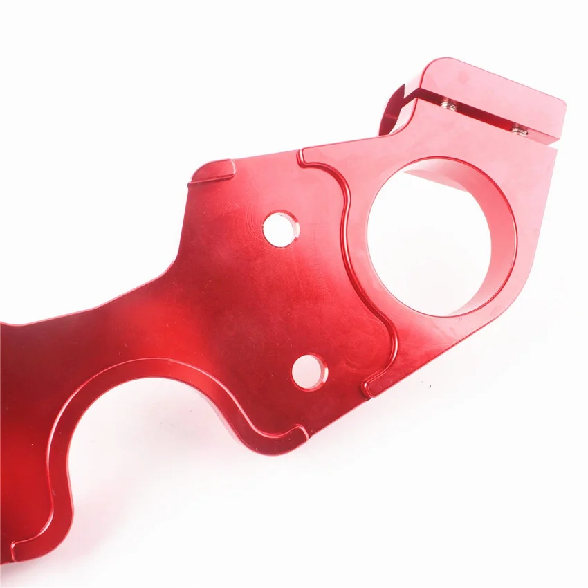 

Lowering Triple Tree Front Upper Top End Clamp For Suzuki Hayabusa GSXR1300 2008-2012 Red