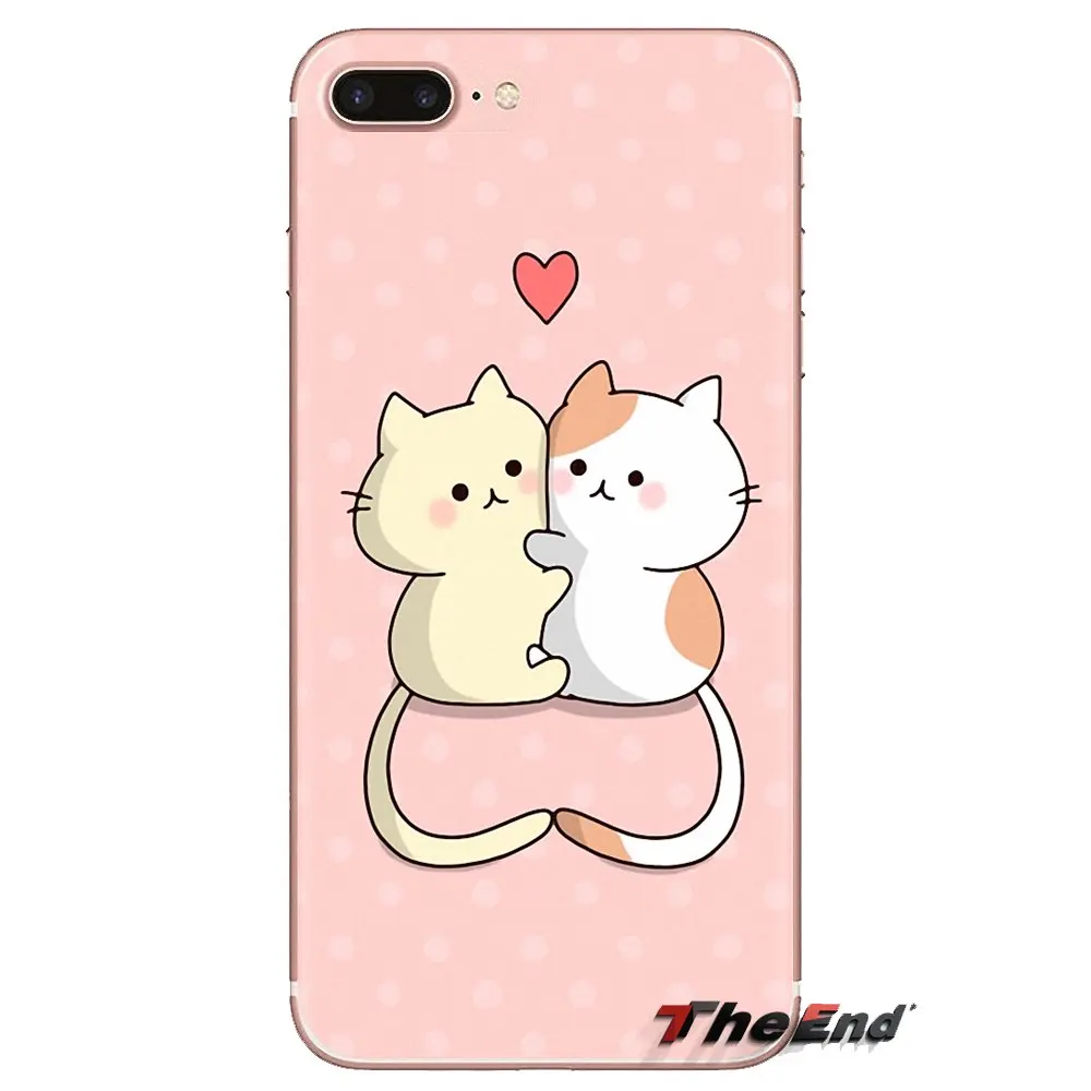 Kawaii Molang мультфильм аниме собака Кот ТПУ чехол для Huawei Honor 7X V10 6C V9 6A Play 9 Mate 10 Pro Y7 Y5 P8