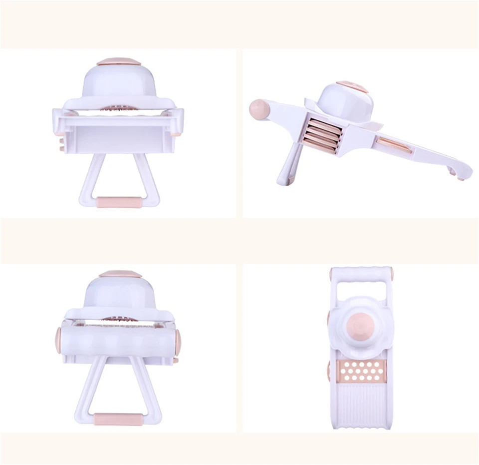 Mandoline Slicer Manual Vegetable Cutter with 5 Blade Potato Carrot Grater for Vegetable Onion Slicer Kitchen Tools Accessories