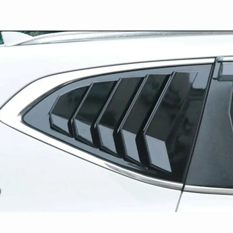 

for Honda CR-V CRV 2017-2020 Gloss Black ABS Side Vent Window Scoop Louver Trim Scoop