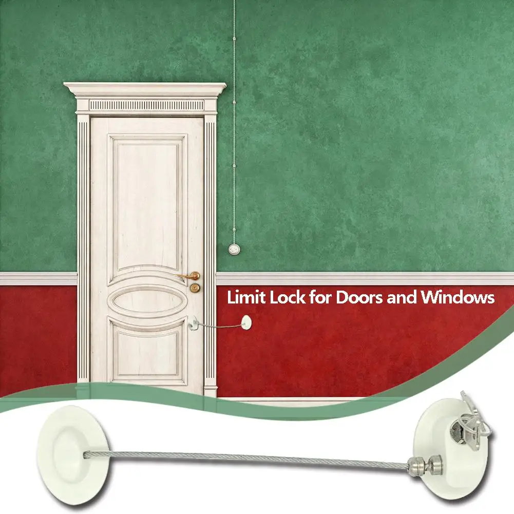 Замок для дверей и окон из алюминиевого сплава прочная защитная ручка детей