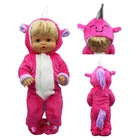 Новинка 2020, Комбинезоны для кукол с пони, Одежда для кукол, подходит для кукол Nenuco su Hermanita 42 см, аксессуары для кукол Nenuco su Hermanita