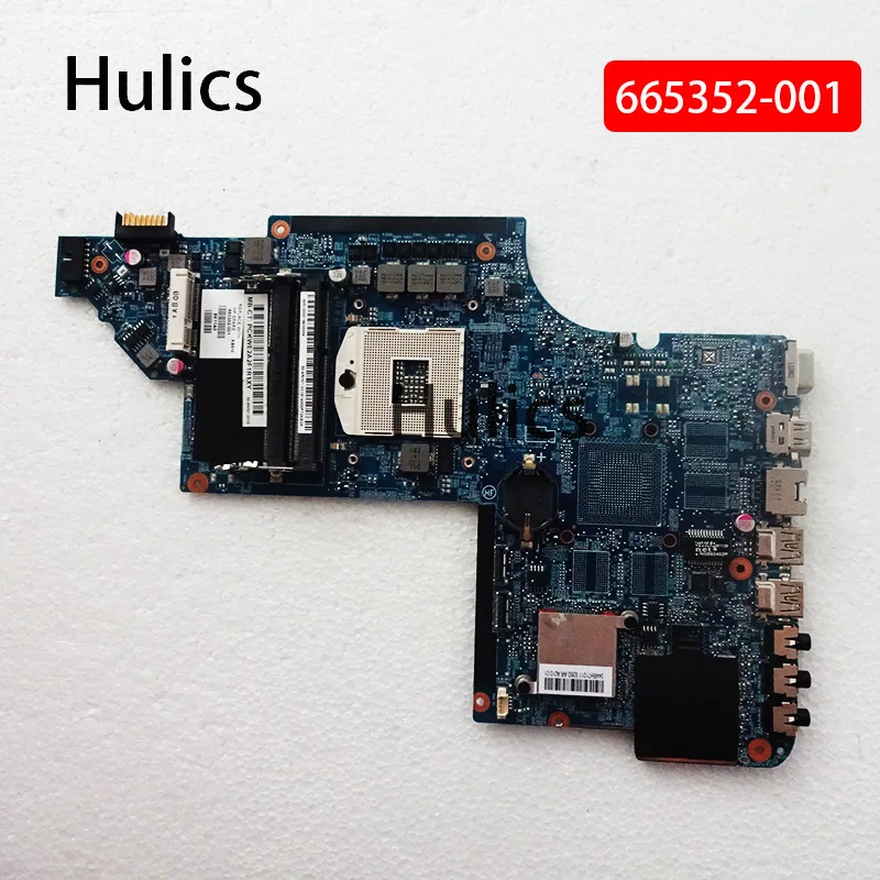 Материнская плата Hulics 665352-001 для HP Pavilion DV6 DV6-6000 DV6T 48. 4rh09. 021 материнская ноутбука
