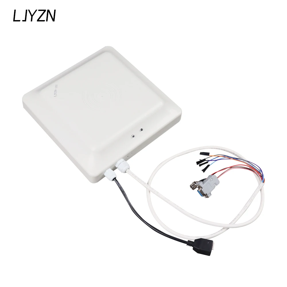 LJYZN 900 МГц ISO18000-6C(EPC GEN2) Протокол UHF RFID считыватель штрих-кода с образец карты