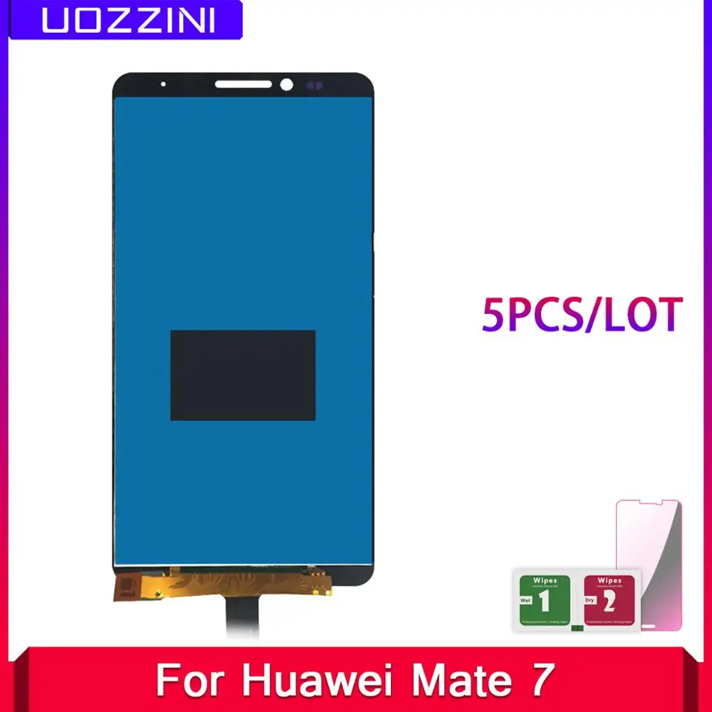 5 шт. Новый ЖК дисплей для Huawei Mate 7|Экраны мобильных телефонов| |