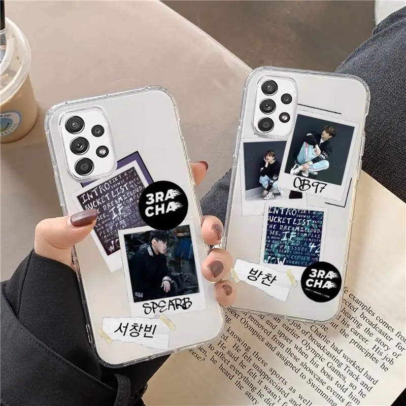 

Stray Kids Hot Kpop Air Ticket Design Phone Case Transparent For Samsung s21 ultra s20 fe s10 Plus a52 a51 a12 a71 Note 20