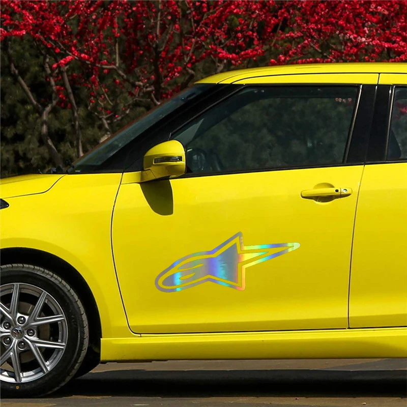 Виниловая наклейка в виде звезды 18*7 6 см | Автомобили и мотоциклы