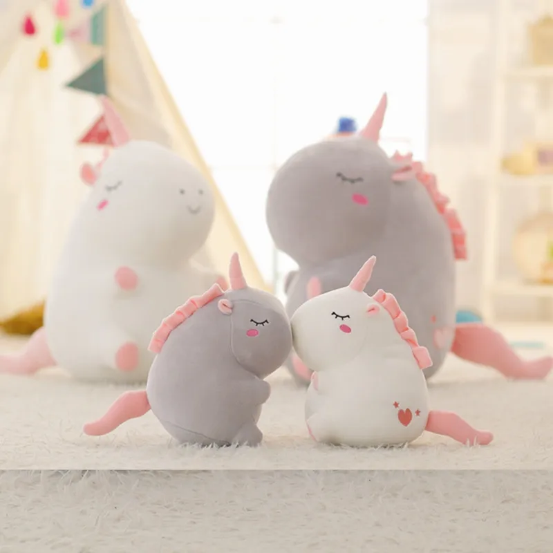

Unicorn Pillow Unicorn Cushion Creative Round Unicorn Doll Little Pegasus Doll Plush Toy Gift