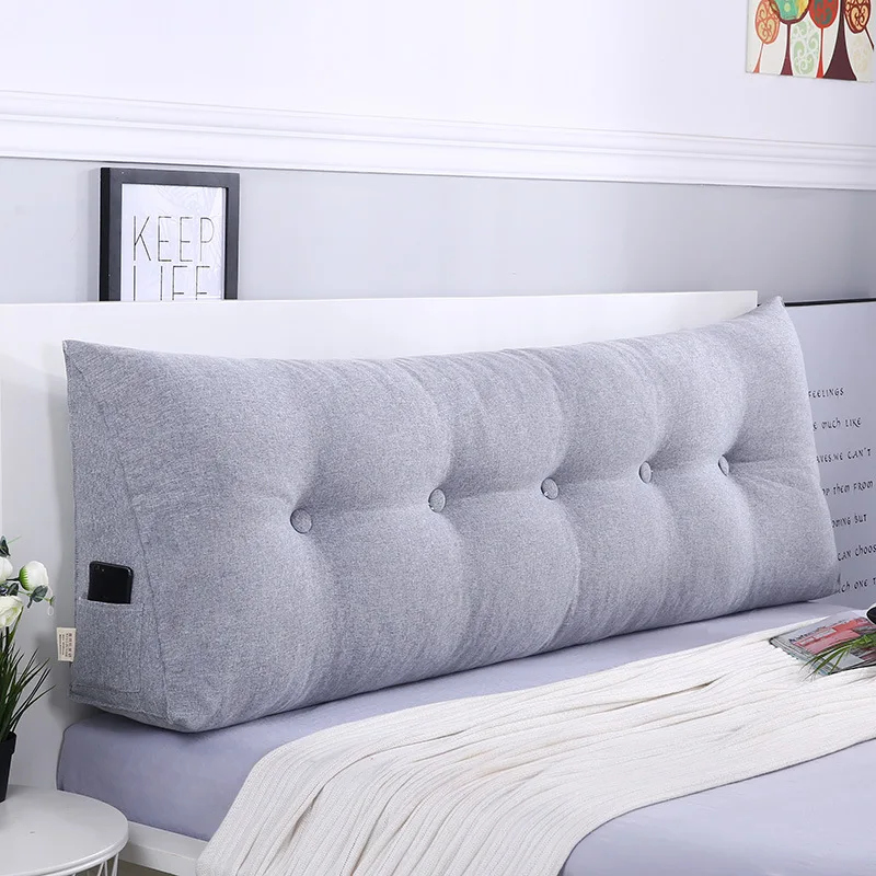 

queen bed twin big long reading pillow cushion backrest cushion large waist pillow for bed Long Backrest Cushion Bed Back