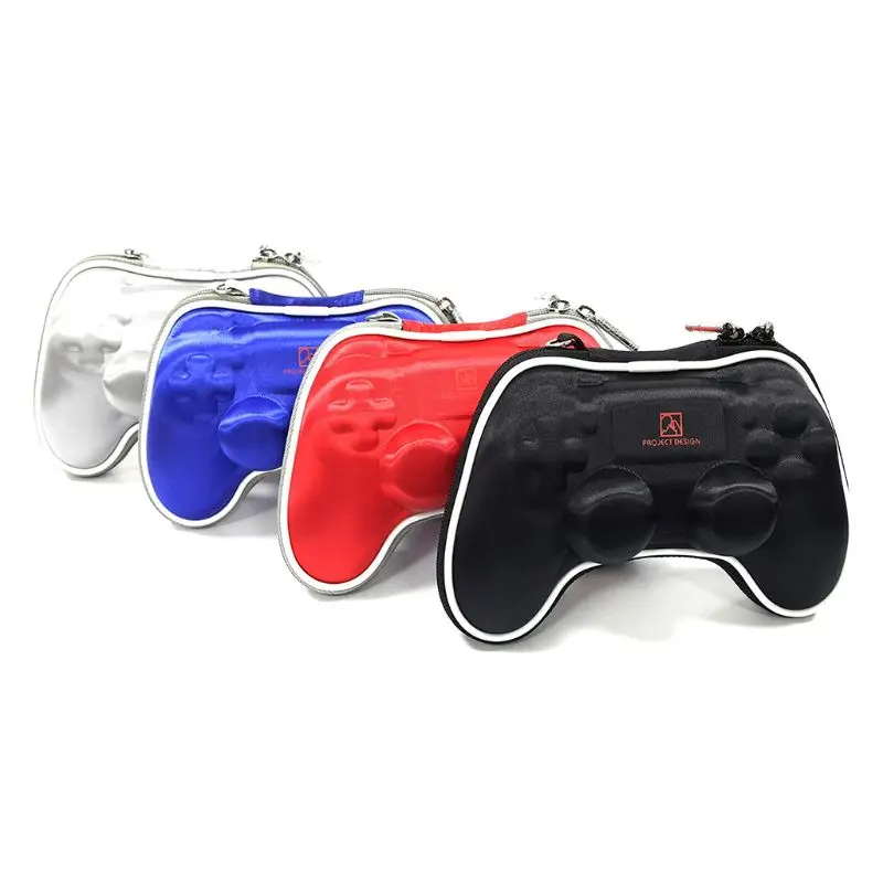 Aairform сумка для PS4/SLIM/PRO Контроллеры жесткий чехол серебристый/черный/красный/синий