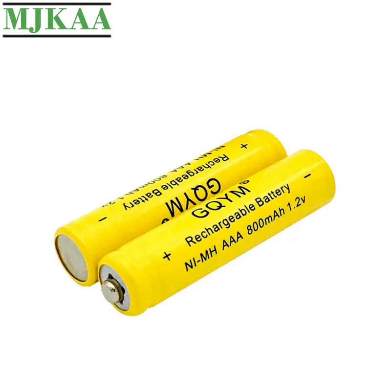 MJKAA 10 шт. 1 2 в AAA 7 #800 мАч ni mh аккумуляторная батарея 3A предварительно заряженные
