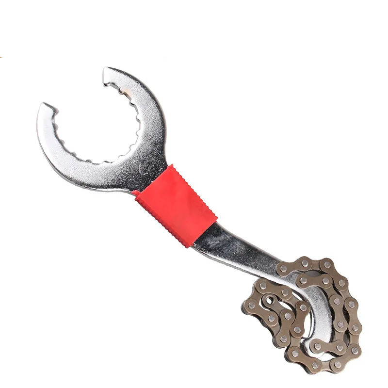 

Карбоновый стальной велосипед гаечный ключ, портативный ручной инструмент для ремонта цепи велосипеда