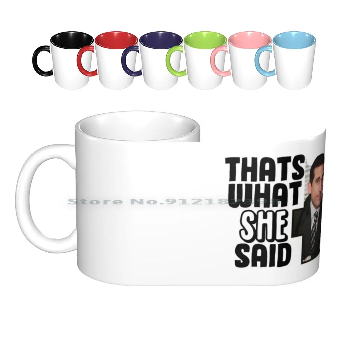 

The Office - That's What She Said Ceramic Mugs Coffee Cups Milk Tea Mug The Office Thats What She Said Paper Dundermifflin Funny