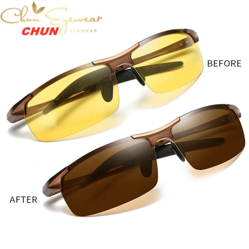 

Aluminium Photochromic Polarized Sunglasses M271 + Case