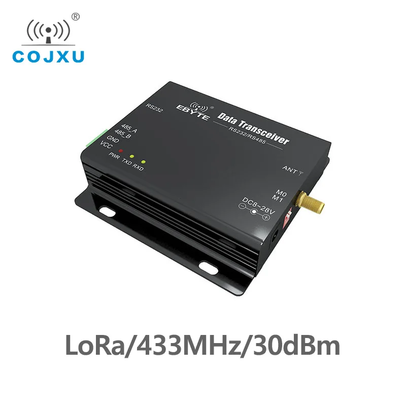 Беспроводной передатчик RS485 RS232 433 МГц LoRa SX1278 TCXO большой диапазон uhf 1 Вт SX1276