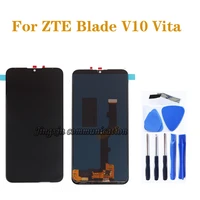 6 26 lcd for zte blade v10 vita lcd display touch screen digitizier assembly for zte v10vita screen mobile phone repair parts