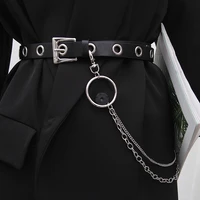 punk hip hop waist chain belts women luxury designer brand y2k streetwear harajuku goth trendy waistband ladies