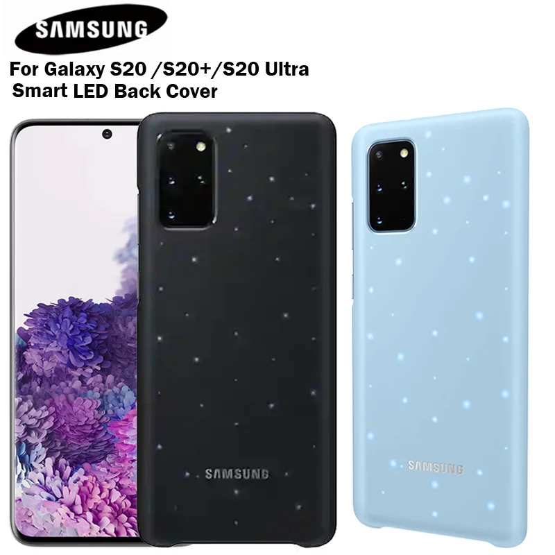 SAMSUNG оригинальный светодиодный чехол для Samsung Galaxy S20 S20Plus Plus S20Ultra ультра световой