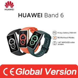 global version huawei band 6 smartband blood oxygen 1 47 amoled screen heart rate tracker sleep monitoring band6 codeeossaff7 free global shipping