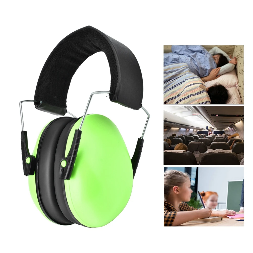 

headset Children Soundproof Earmuffs Kids Sleep Study Anti-noise Hearing Protection