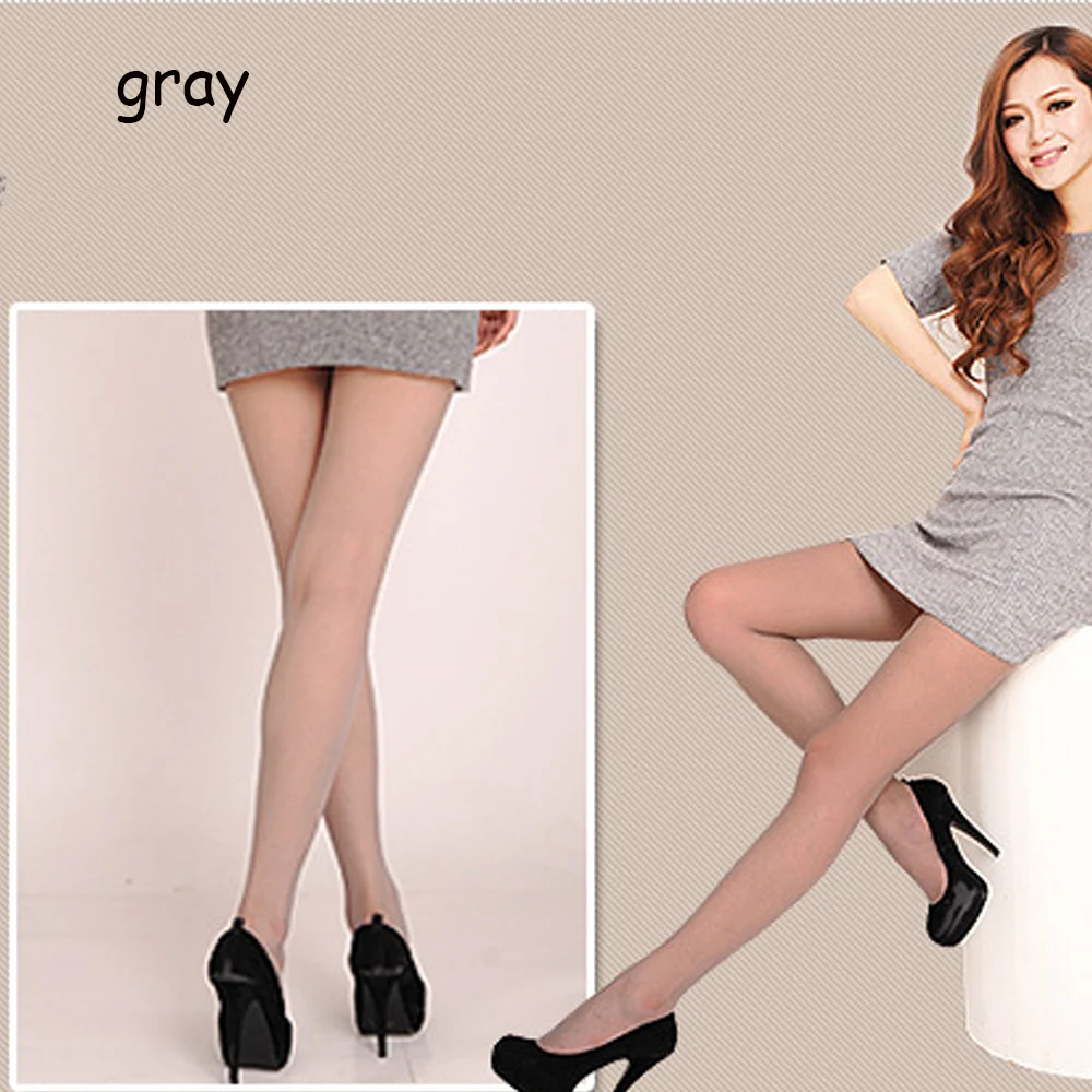 1 шт. высокое качество нейлон прозрачные чулки невидимые тонкие колготки ультра