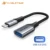Кабель Cabletime OTG Tpye C папа-USB 3,0 мама адаптер кабель быстрой зарядки 5 Гбит/с быстрая передача для Xiaomi Mix 3 Huawei - изображение