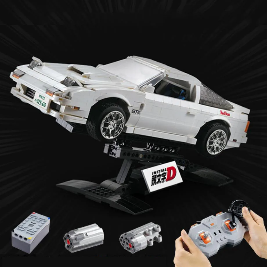 

Technical Initial D Redsun 2.4ghz Radio Remote Control Build Block 1:12 Scale Mazda Savanna Rx-7 Fc3s Model Rc Car Toy Light