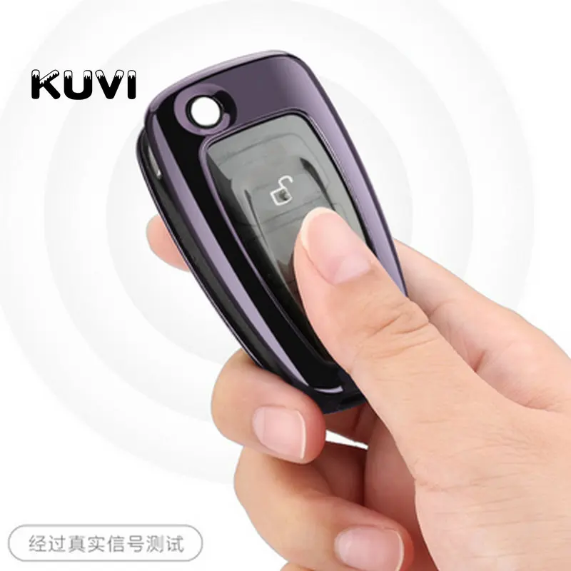 Чехол для ключей для Ford Ranger C-Max S-Max Focus Galaxy Mondeo Transit Tourneo Custom Focus 3 MK3 Focus 4 ключ Fob Case