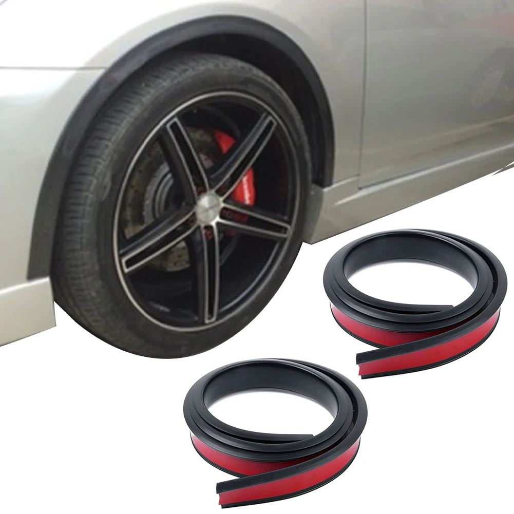 

Universal 1Pc Kit Anti-collision Strip Car Wheel Arch Trim Fender Flares Protection Strip Edge Rubber Auto Wheel Trim wholesale