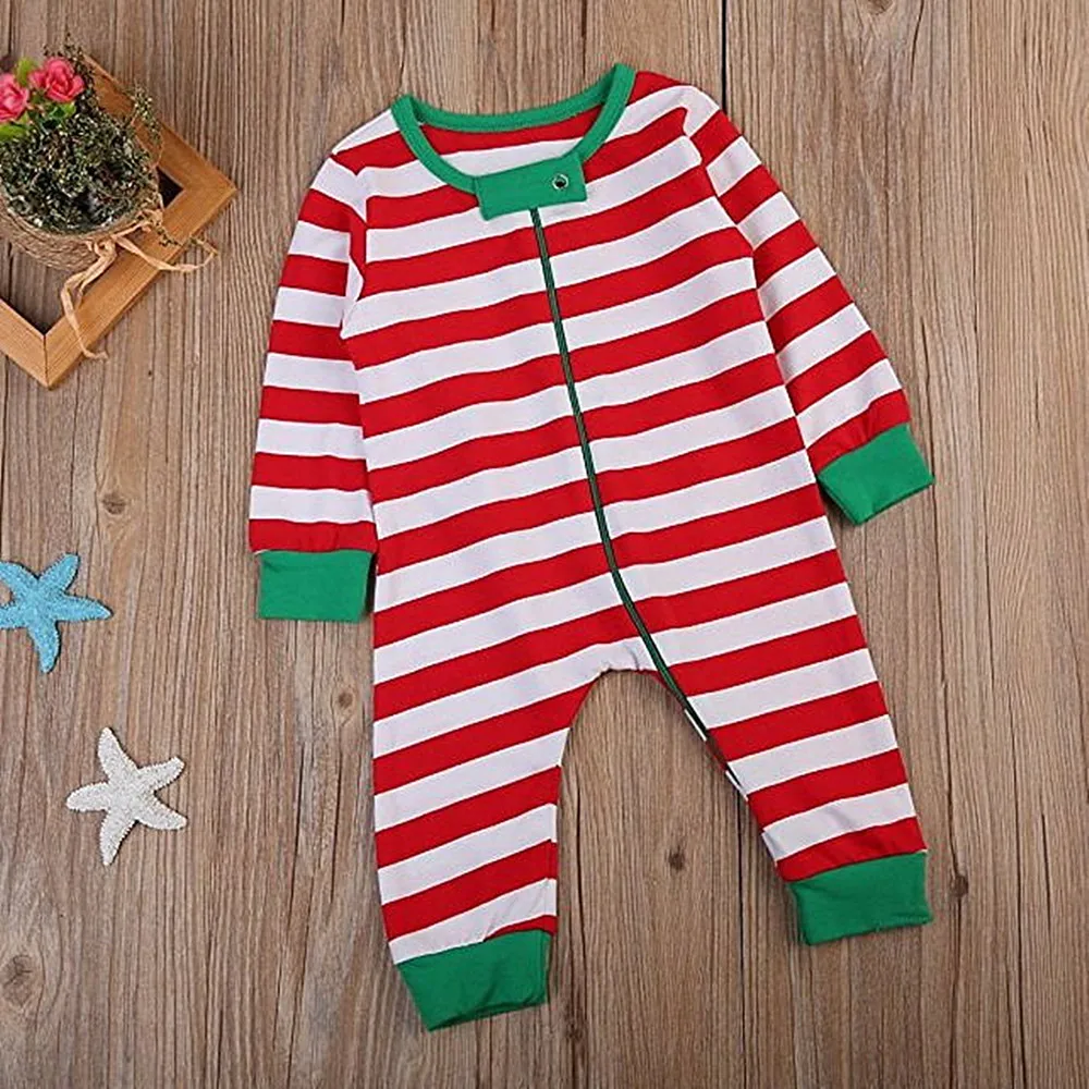 

Детский Рождественский комбинезон с Санта Клаусом, детский прямой комбинезон с длинным рукавом для мальчиков и девочек, милый Рождественск...