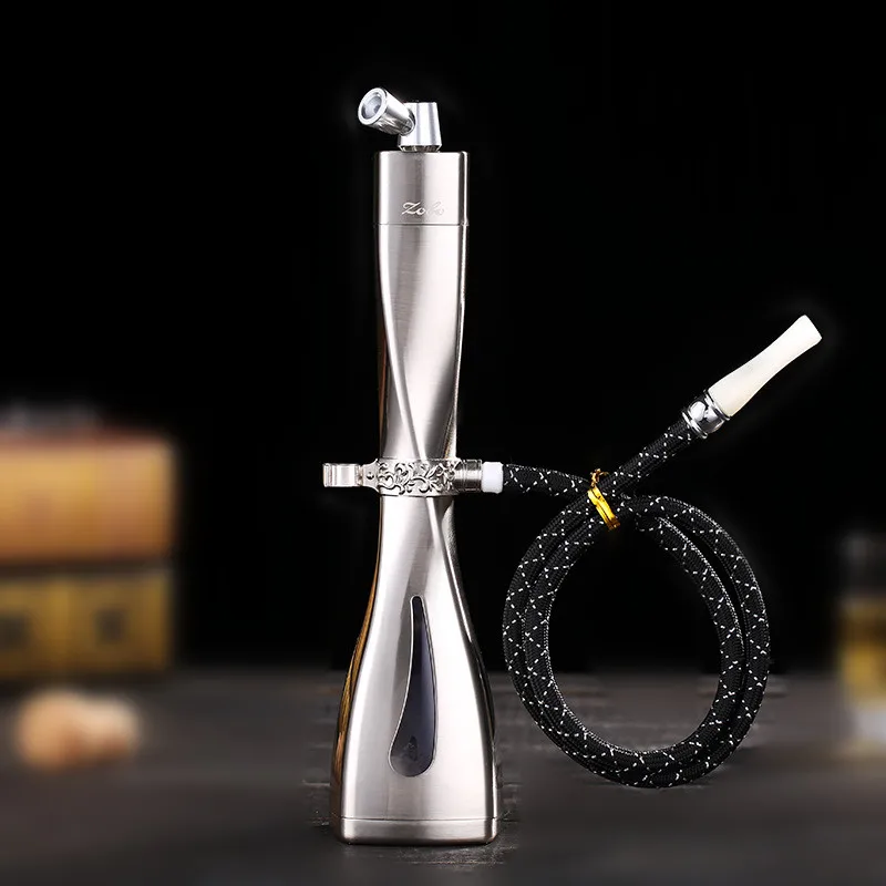 

zobo Hookah Water Pipe Full set of Cigarette Holder filter Personality Cigarette filter Smoke pot Pipe Smoking set Health gifts