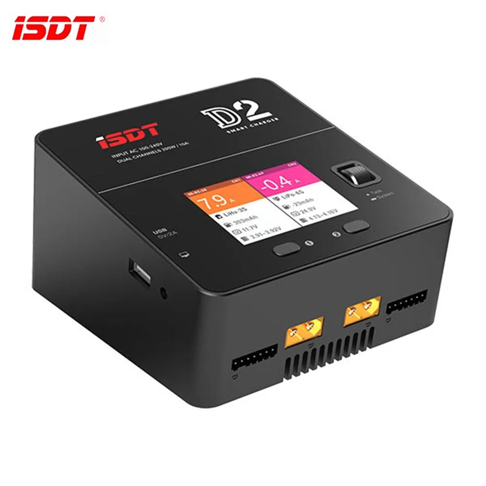 ISDT D2 200W 24A AC двухканальный выход умное зарядное устройство | Игрушки и хобби