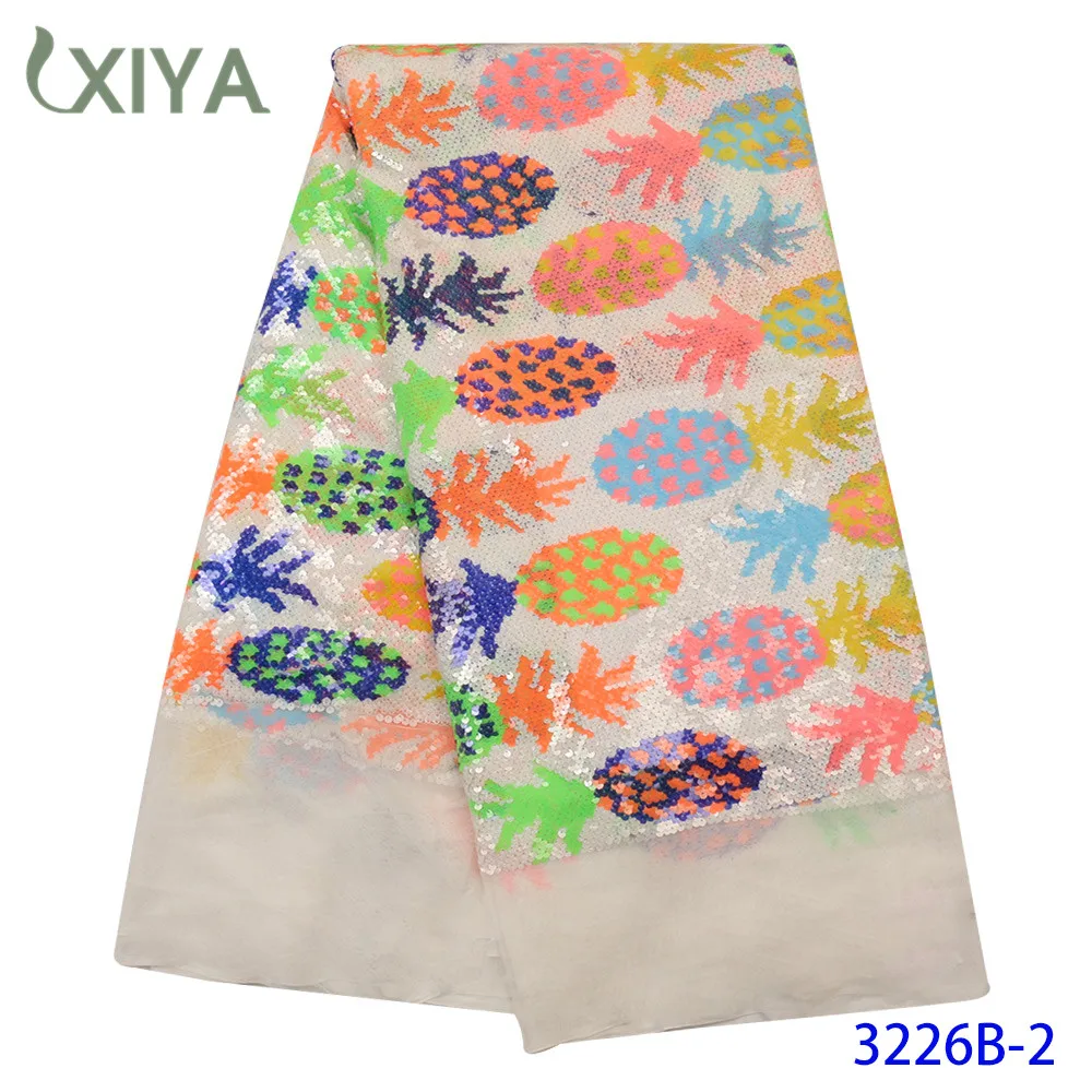 Африканская кружевная ткань с блестками вышитые нигерийские кружева высокого