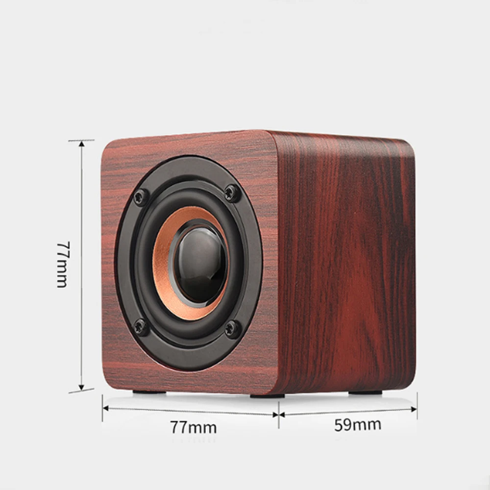 Q1 Wood grain Mini Portable bluetooth speaker for iphone 11 XR XS MAX 1200mah Battery capacity Samsung xiaomi huawei | Электроника