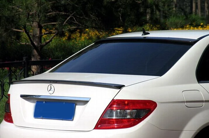 Спойлер на крышу для Mercedes Benz W204 2008 15 C180/C200/C230 C class спойлер автомобиля из