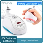 60K машина для формирования тела 2,0 Ультразвуковая Кавитация потеря веса сжигатель жира массажер для похудения антицеллюлитное удаление жира