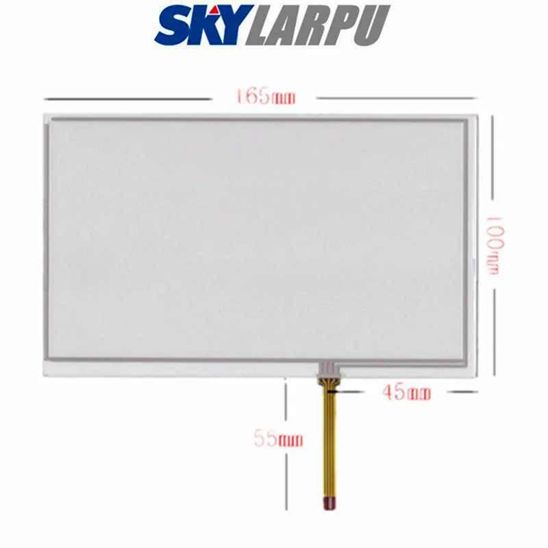 Skylarpu 7 дюймов 4 провода резистивный сенсорный экран панель HSD070IDW1 AT070TN92 AT070T90 GPS