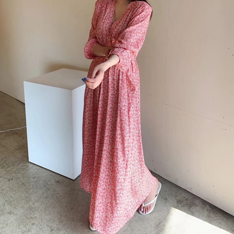 Шикарное платье Sister Fara с цветочным принтом для женщин весенние платья высокой