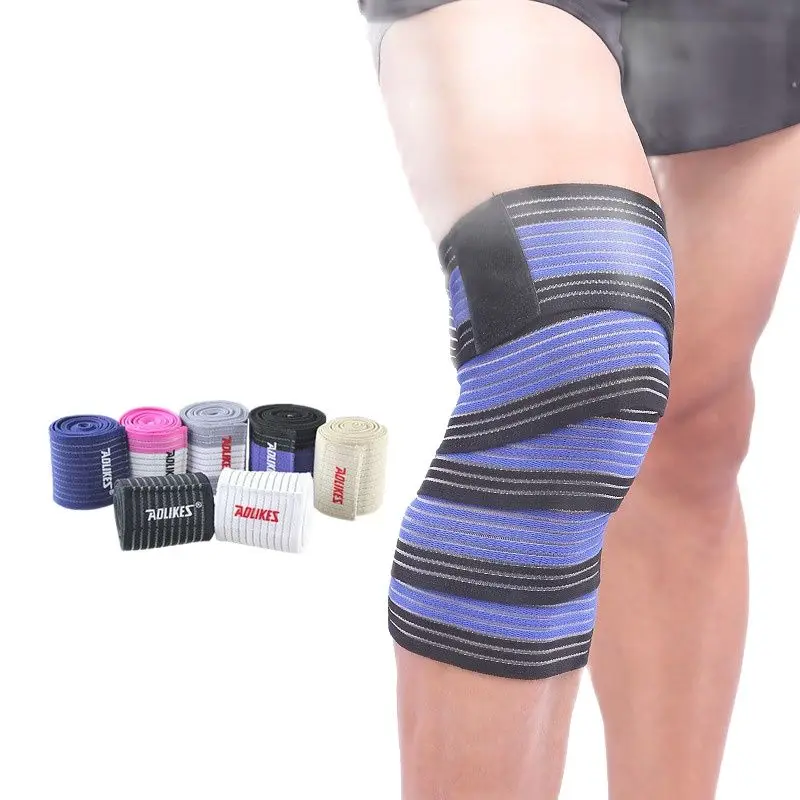 

High Elastic Bandage Knee support Pad Warm Running Outdoor Sports Leggings Kneepad Anti-sprain Medical Protective Gear 1 Piece