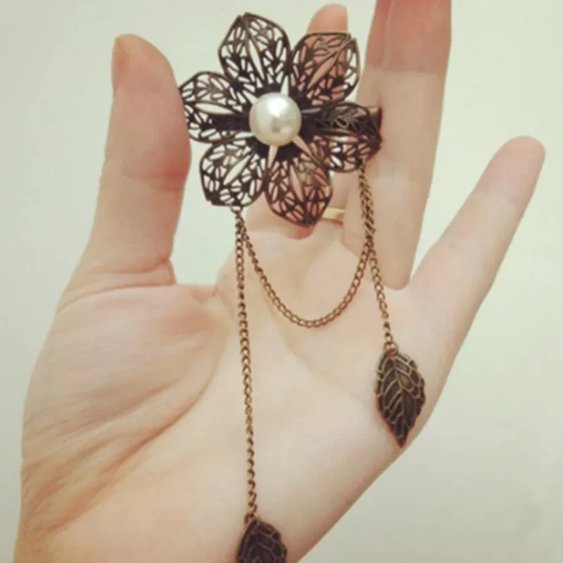 Женские жемчужные заколки для волос металлические бронзовая заколка модная