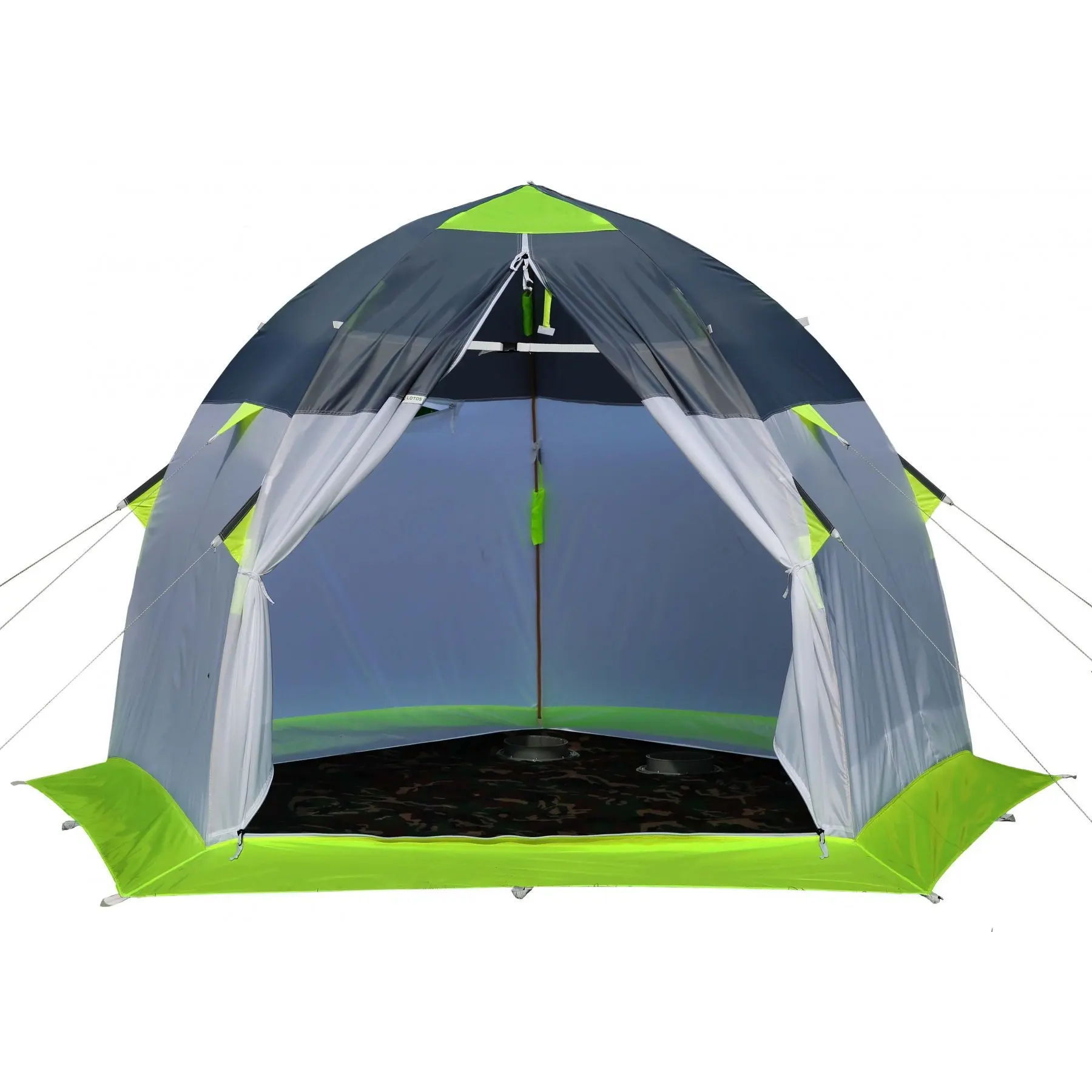 Палатка ЛОТОС 3 Эко Зелёная | Спорт и развлечения