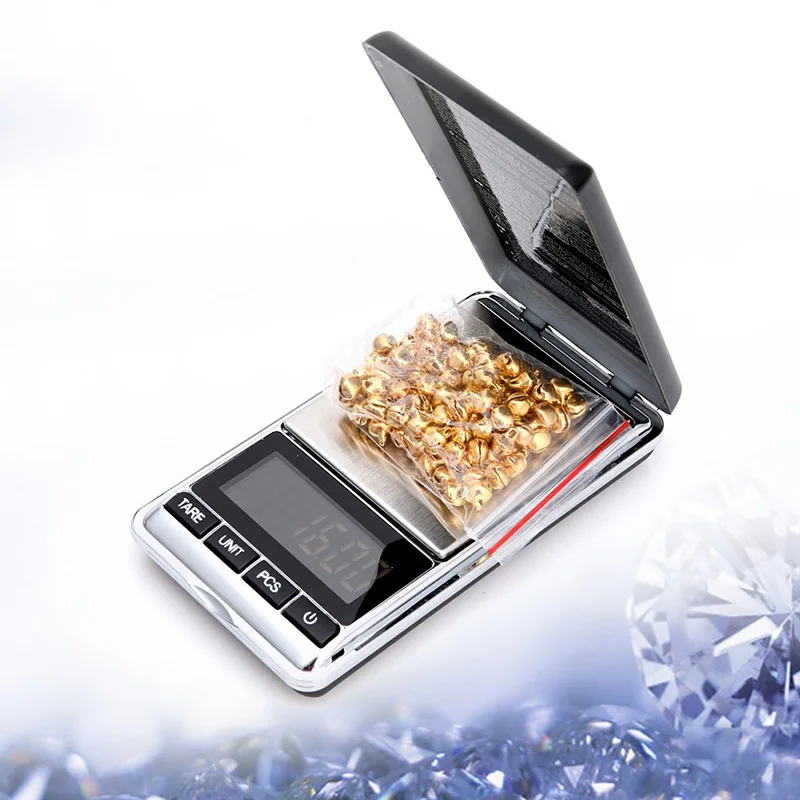 

2021 New Portable 500g x 0.1g Mini Digital Scale Jewelry Pocket Balance Weight Gram LCD