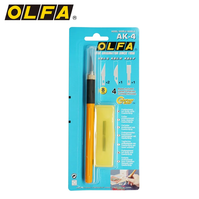 

OLFA Japan original imported professional precision engraving model repair engraved rubber stamp knife AK-4/157B