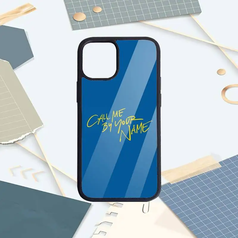 

call me by your name shell Phone Case PC for iPhone 11 12 pro XS MAX 8 7 6 6S Plus X 5S SE 2020 XR