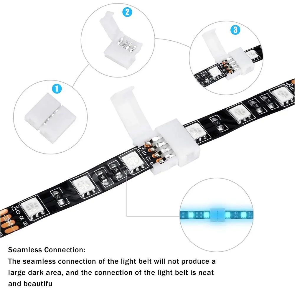 10 шт./упаковка разъем для светодиодной ленты | Обустройство дома