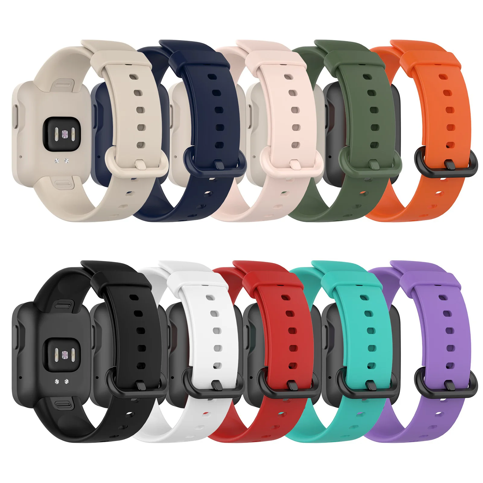 

Sport Smart Watch Strap Silicone Replacement Watch Band For Women Wrist Strap For Xiaomi Redmi Mi Watch Lite