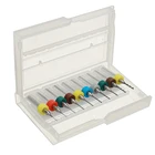 Набор сверл из карбида вольфрама 0,3-1,2 мм для ремонта часов, печатная плата, вольфрам инструмент для ремонта часов